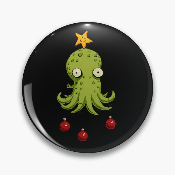 Item preview, Christmas Cephalopod designed and sold by korgiedjp.