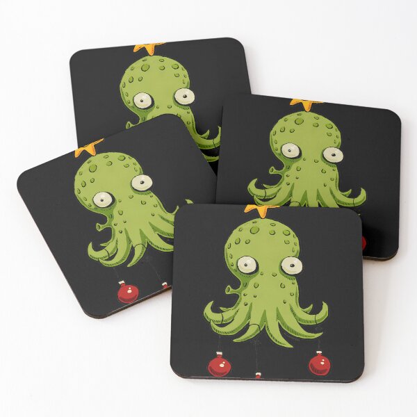 Item preview, Christmas Cephalopod designed and sold by korgiedjp.