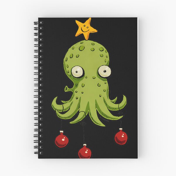 Item preview, Christmas Cephalopod designed and sold by korgiedjp.