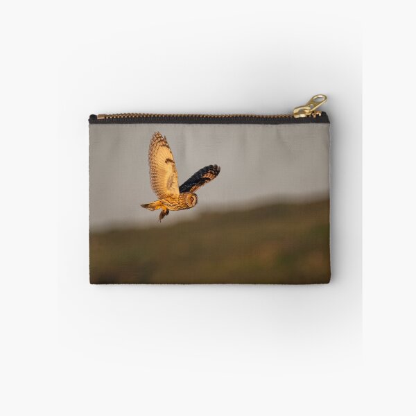 Item preview, Short eared owl on the wing with prey designed and sold by CEastwoodPhotos.