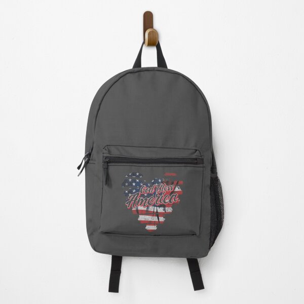 Item preview, God Bless America – Patriotic Heart Flag Design designed and sold by The secret storage room.
