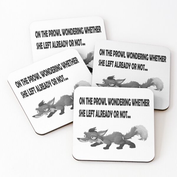 Item preview, Arctic Monkeys Inspired Fox On The Prowl designed and sold by JuttaGlaser.