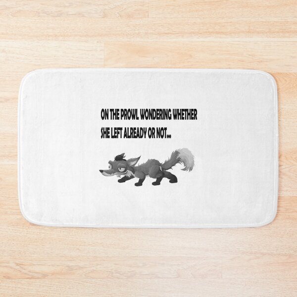 Item preview, Arctic Monkeys Inspired Fox On The Prowl designed and sold by JuttaGlaser.