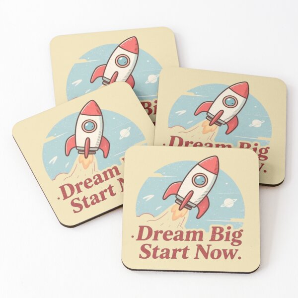 Item preview, Rocket Launch with Motivational Quote Design designed and sold by Iuqiune.