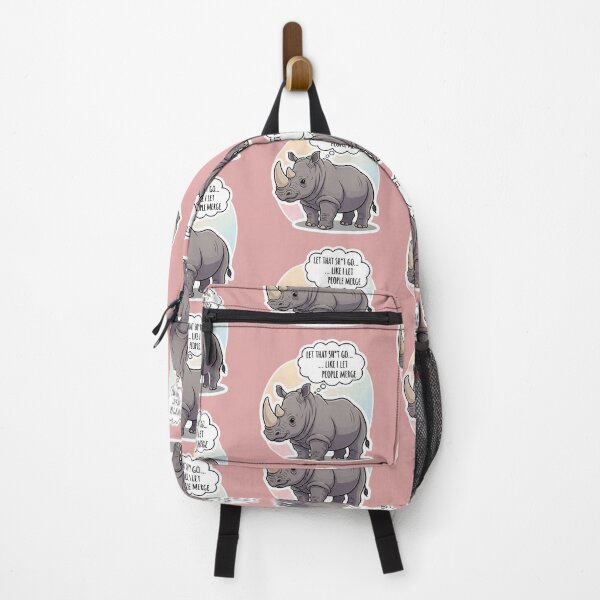 Item preview, Let That S Go and Merge Peacefully A Rhino's Guide to Zen Driving designed and sold by bvdesignart.