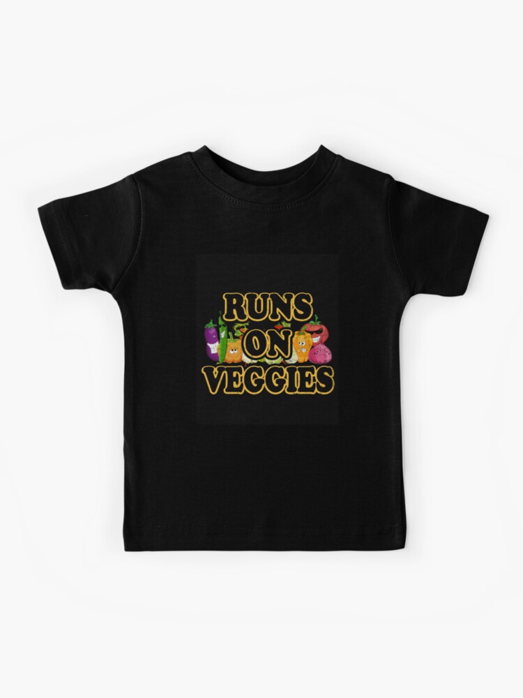 runs on veggies t shirt