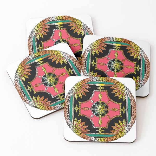 Item preview, Colorful Mandala Circle Pattern – Geometric Art designed and sold by The secret storage room.