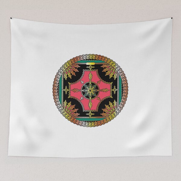 Item preview, Colorful Mandala Circle Pattern – Geometric Art designed and sold by The secret storage room.