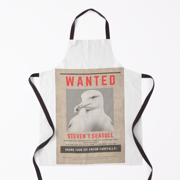 Item preview, Vintage Wanted poster Steven T Seagull designed and sold by CEastwoodPhotos.