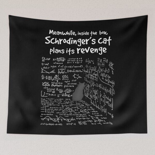 Item preview, Schrodinger'S Cat Revenge designed and sold by bogolyrovere2.