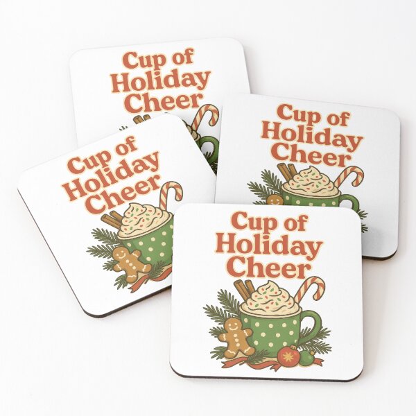 Item preview, Cup of Holiday Cheer Cute Christmas Cocoa Mug Winter Design designed and sold by inkoutninja.