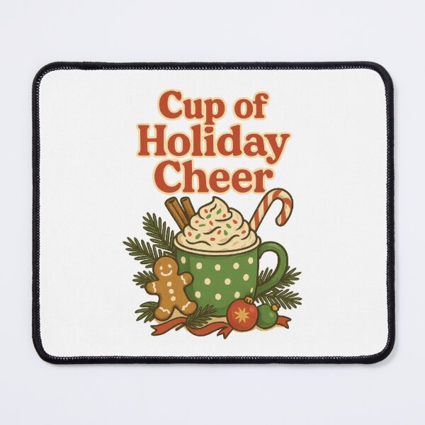 Item preview, Cup of Holiday Cheer Cute Christmas Cocoa Mug Winter Design designed and sold by inkoutninja.