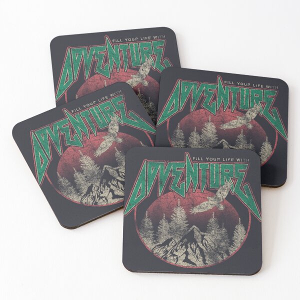 Item preview, Adventure Retro Mountain Sunset Design designed and sold by The secret storage room.