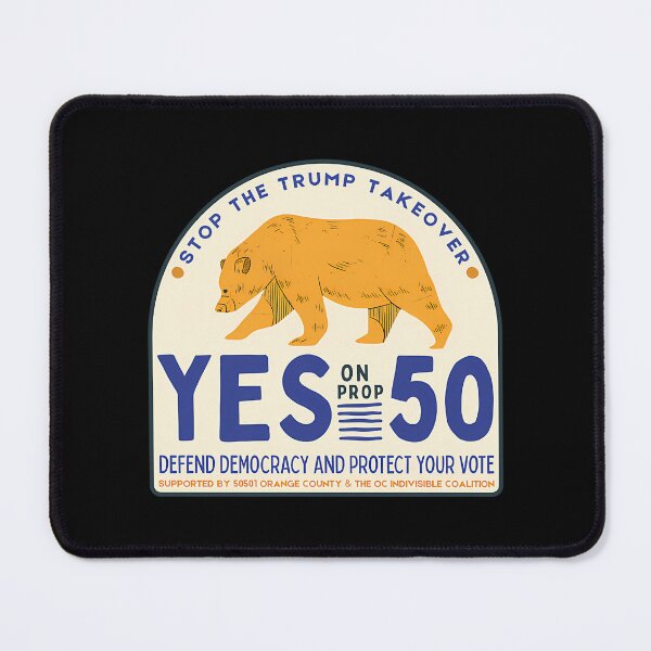 Item preview, Golden Bear - Yes On Prop 50 designed and sold by deimanmsaitc.