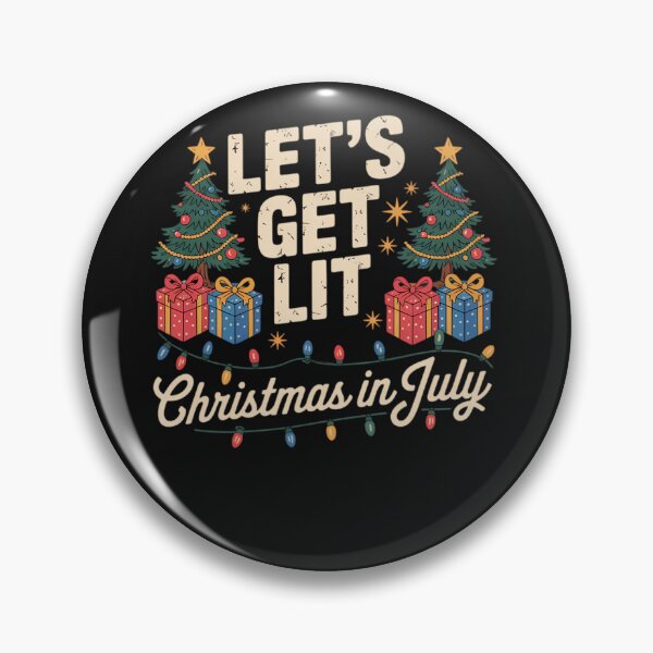 Item preview, Christmas In July Lets Get Lit Funny Xmas designed and sold by tarascykallalq.