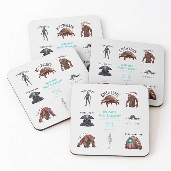 Item preview, Exploring the Cosmos Through Hypothetical Solar System Creatures designed and sold by SplashTastic.