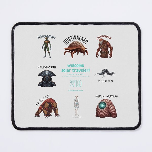 Item preview, Exploring the Cosmos Through Hypothetical Solar System Creatures designed and sold by SplashTastic.