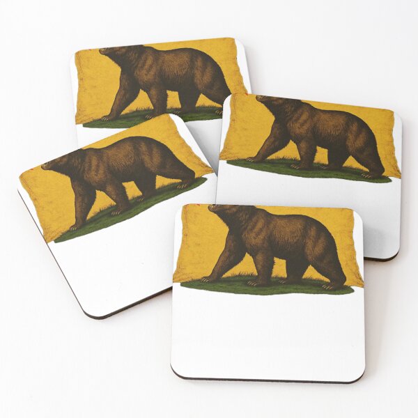 Item preview, Bear Don't Tread On Us Gadsden Flag California ICE Protest designed and sold by RupertNiem.