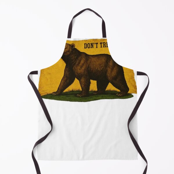 Item preview, Bear Don't Tread On Us Gadsden Flag California ICE Protest designed and sold by RupertNiem.
