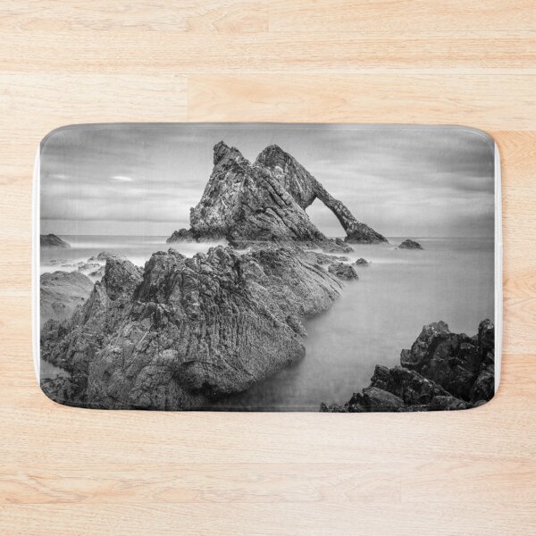Item preview, Bow Fiddle Rock, Portknockie, Scotland, Black & White designed and sold by CEastwoodPhotos.