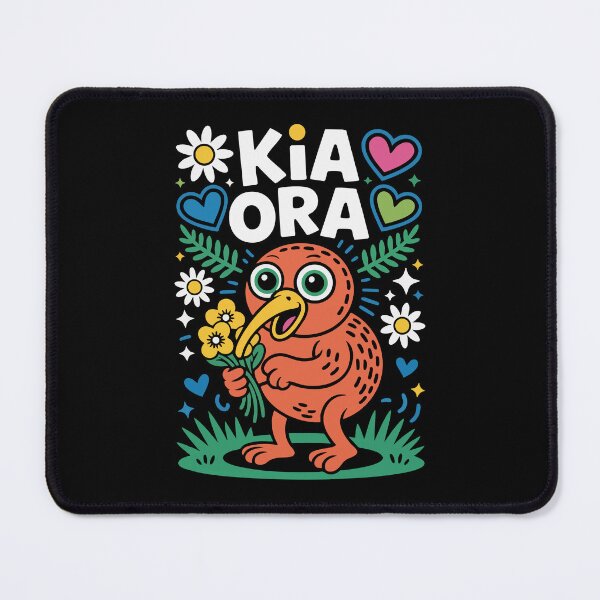 Item preview, Kia Ora: A Cute & Positive Kiwi Bird designed and sold by 89BLACK.