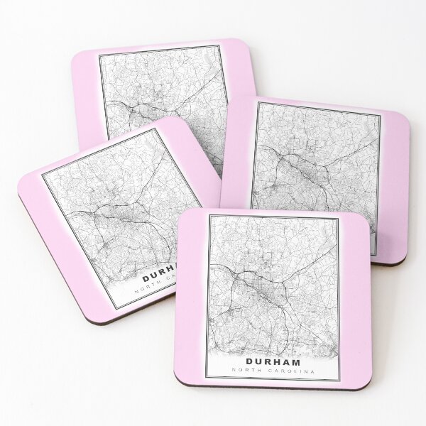Item preview, Minimalist Durham Map designed and sold by Tamas Das.