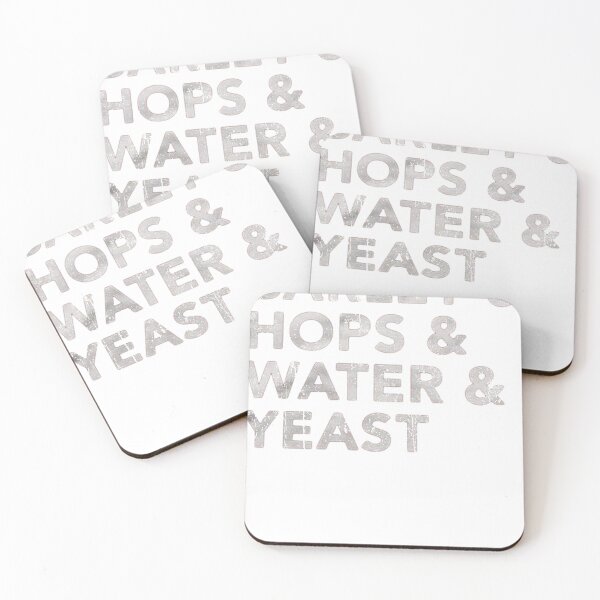 Item preview, Barley & Hops & Water & Yeast designed and sold by RupertNiem.