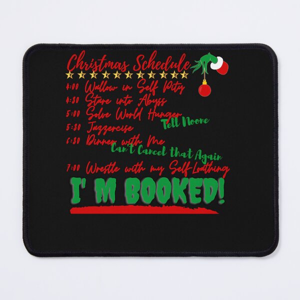 Item preview, Christmas Schedule designed and sold by tarascykallalq.