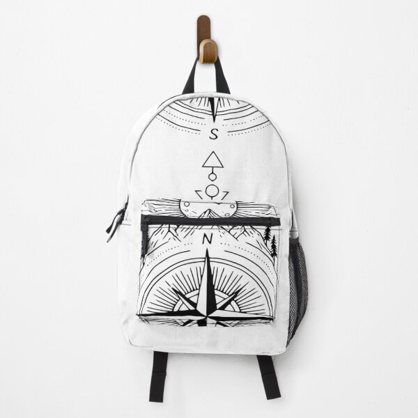 Item preview, Modern compass in layered design – minimalist & stylish designed and sold by point-of-sale.