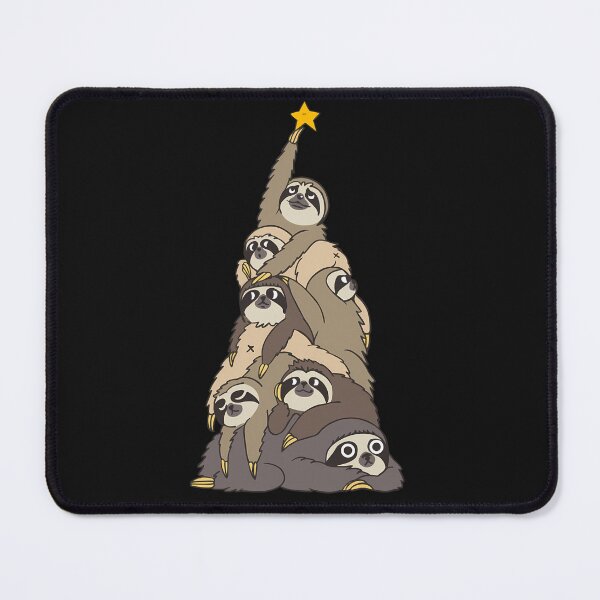 Item preview, Christmas Tree Sloths designed and sold by tarascykallalq.