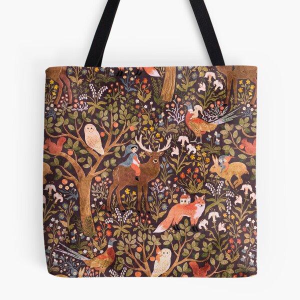 Item preview, Whimsical Garden Tapestry designed and sold by Gaia Marfurt.