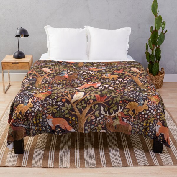 Item preview, Whimsical Garden Tapestry designed and sold by Gaia Marfurt.