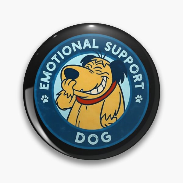 Item preview, Emotional Support Dog Muttley designed and sold by RolandoElizo.