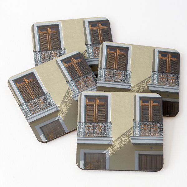 Item preview, Sophisticated Wrought Iron Shadows - the Beautiful Colonial Architecture of Old San Juan designed and sold by Georgia Mizuleva.