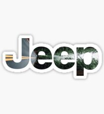 Pegatina jeep