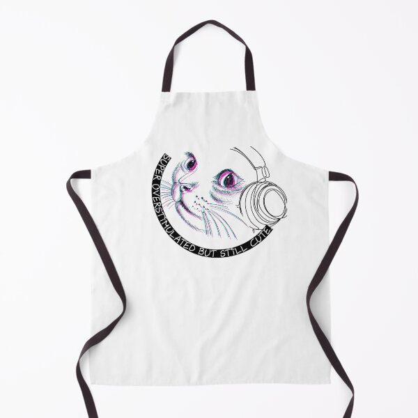 Item preview, Overstimulated but Still Cute designed and sold by UnmaskingNeurodiversity.