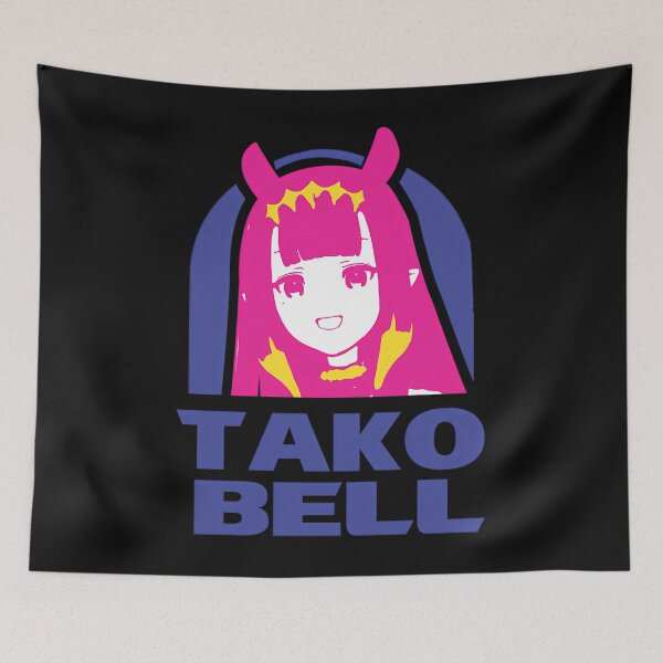 Item preview, Hololive En Ina Tako Bell Logo Parody 1892 designed and sold by TiffaneyMassey.