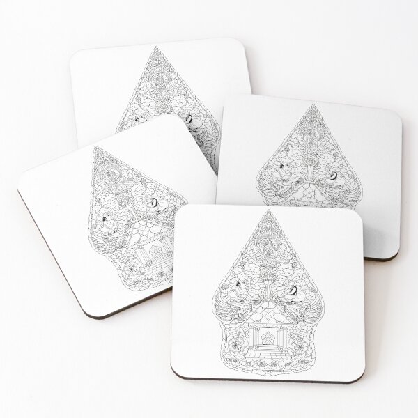 Item preview, Copy of Kayon Wayang Line Art designed and sold by agusterus.