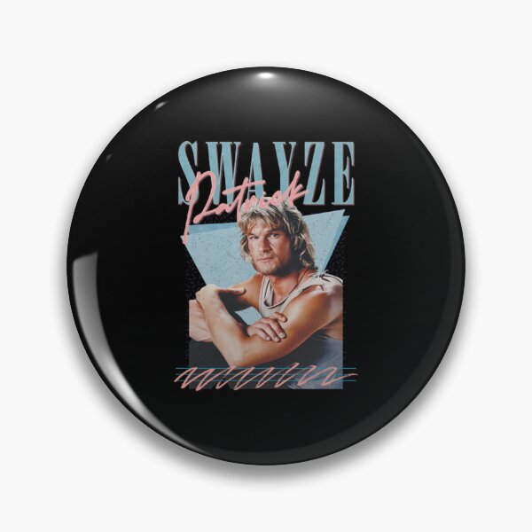 Item preview, Patrick Swayze ∆ 90s Styled Retro Graphic Design designed and sold by vimkcemp.