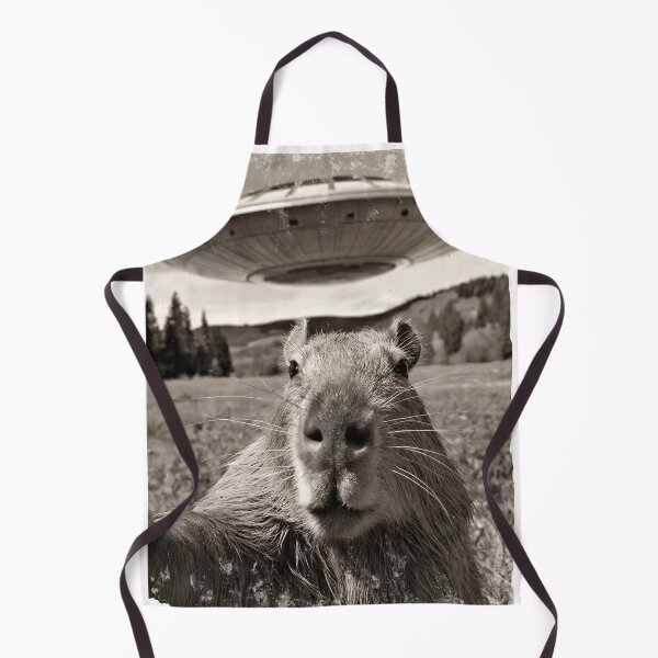 Item preview, Capybara UFO Selfie designed and sold by MintaApparel.