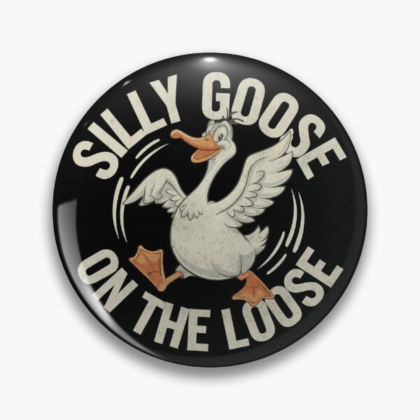 Item preview, Silly Goose On The Loose Vintage Funny Retro Meme designed and sold by MintaApparel.