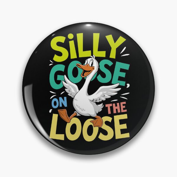 Item preview, Silly Goose On The Loose Vintage Funny Retro Meme designed and sold by MintaApparel.