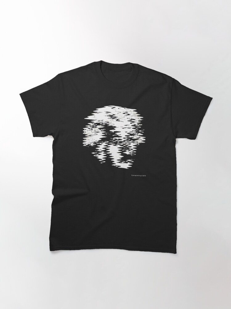 Alternate view of Einstein Waves Classic T-Shirt