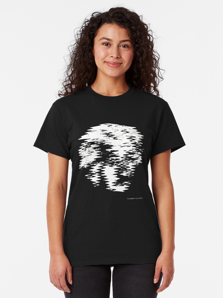 Alternate view of Einstein Waves Classic T-Shirt