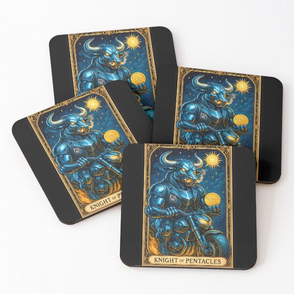 Item preview, The Bull Tarot Card – FTX MC Cyber Juggernaut Warrior Art designed and sold by Fresh-Threads-X.