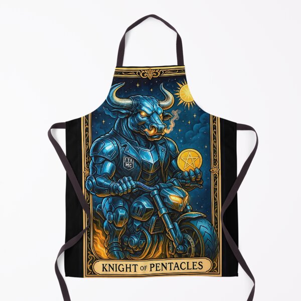 Item preview, The Bull Tarot Card – FTX MC Cyber Juggernaut Warrior Art designed and sold by Fresh-Threads-X.