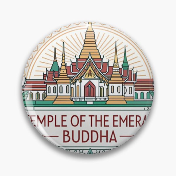 Item preview, TEMPLE OF THE EMERALD BUDDHA designed and sold by likbatonboot.