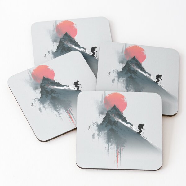 Item preview, Skier | Abstract Vibrance designed and sold by AJ Lab.