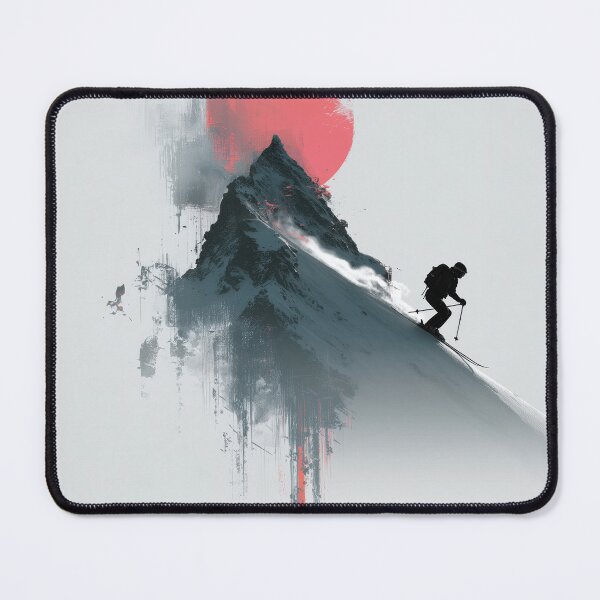 Item preview, Skier | Abstract Vibrance designed and sold by AJ Lab.