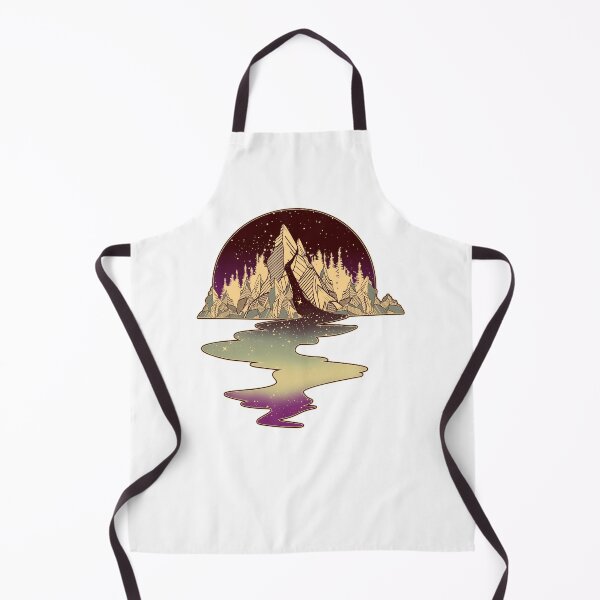 Item preview, Asexual Flag Mountain River designed and sold by CatrinHiller.